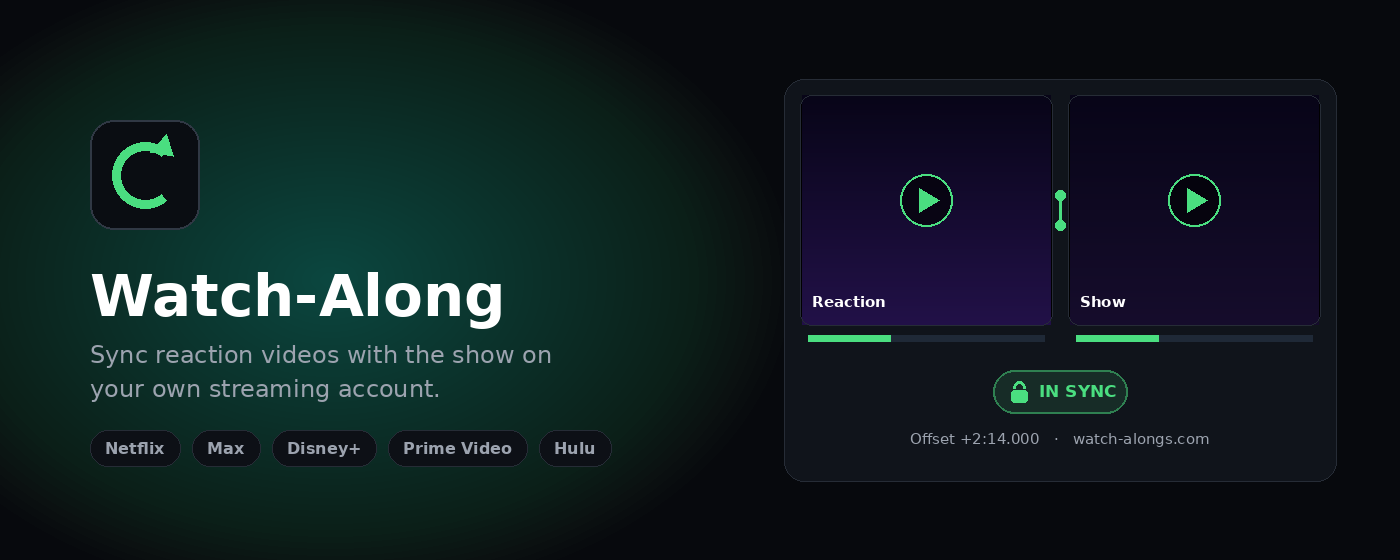 Watchalong screenshot